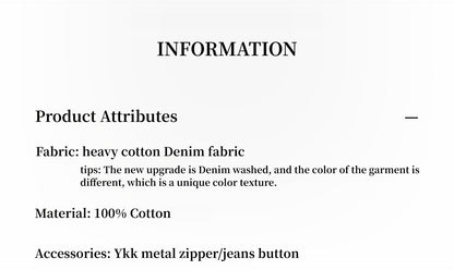 "Flare Mark" Retro all-season slim-fit versatile floor-length washed flared jeans