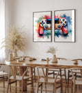 Gaming Poster 2er · Gaming Wandkunst · Gaming Raum Deko · Gamer Geschenk · Videospiel · Wand Deko · Esports Spiel·Deko Print· ohne Rahmen