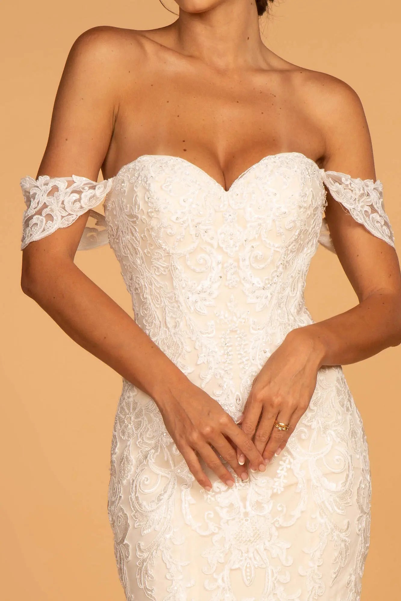 Wedding dresses/ivory champagne GL2591 GLGL2591
