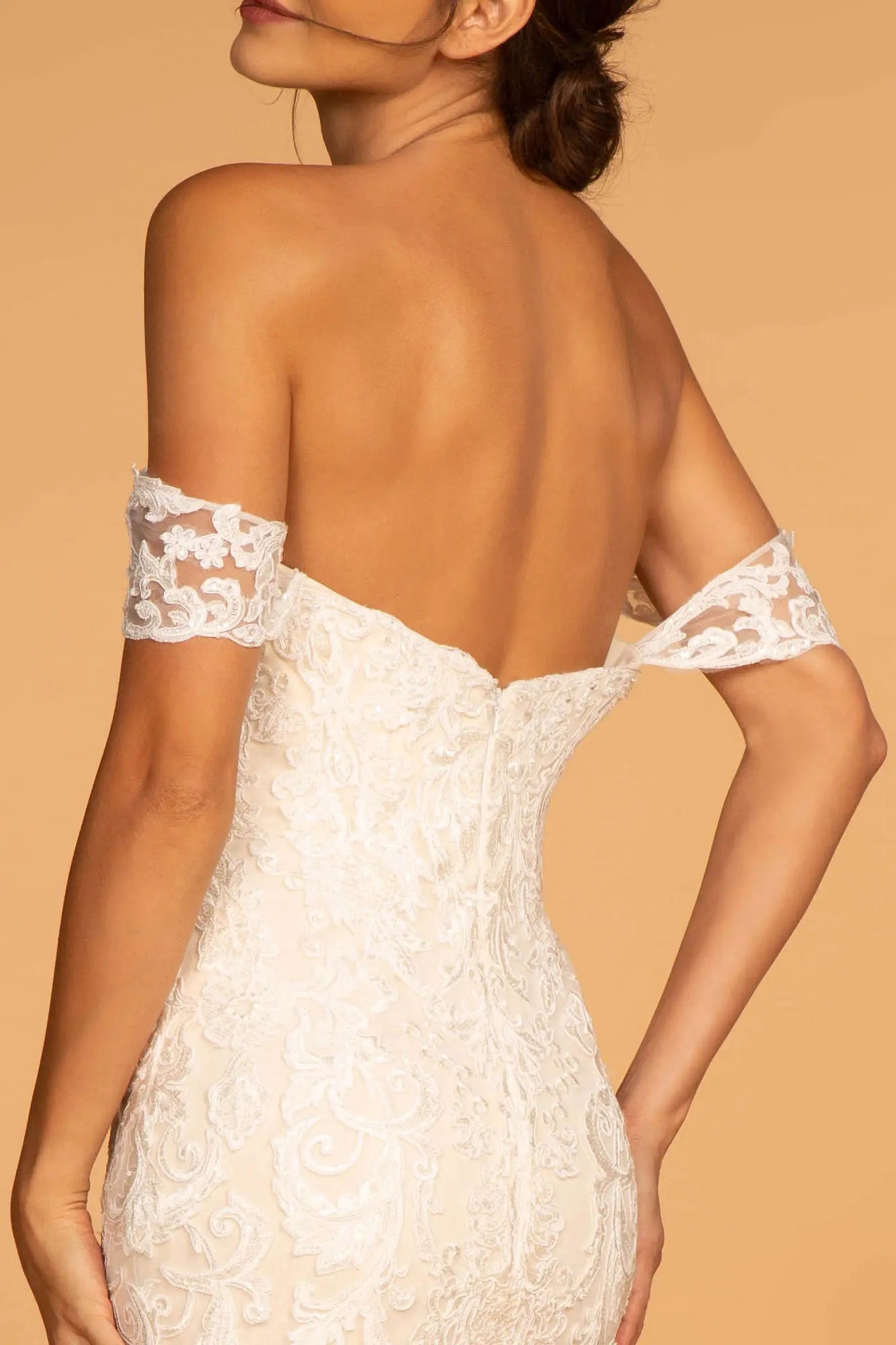 Wedding dresses/ivory champagne GL2591 GLGL2591