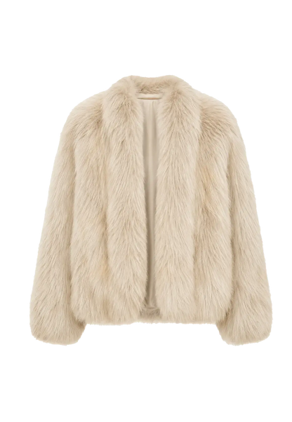 Firelady Fur Women's SAGAFURS Fox Fur Coat - Stand Collar Short Jacket 'Grace Champs-Élysées'-5