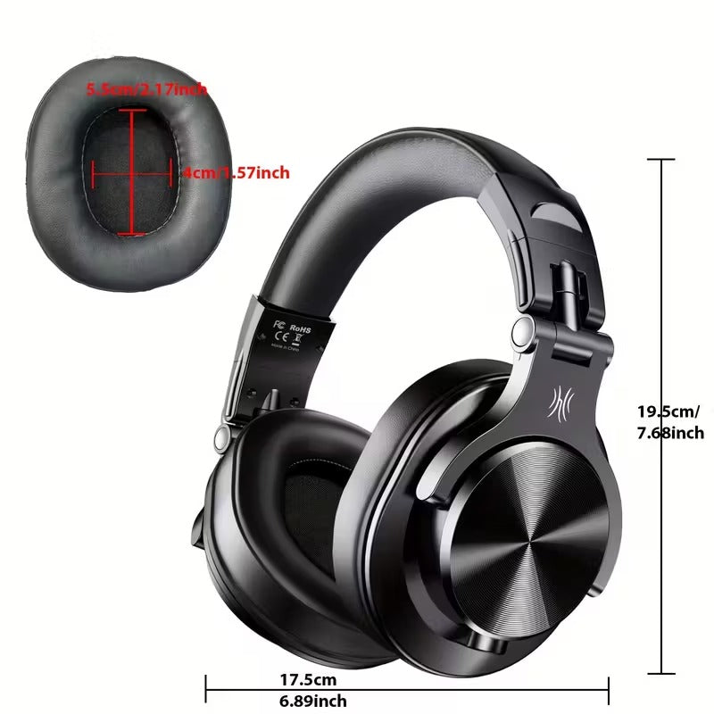 Studio & Gaming Headset with Boom Mic