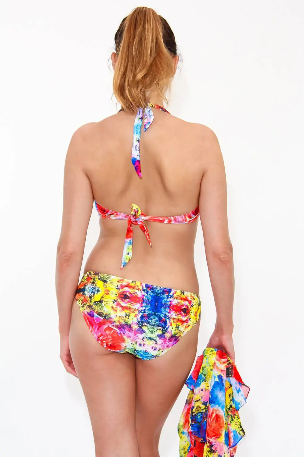 Flower Garden Bikini LMS - 004 BK-1