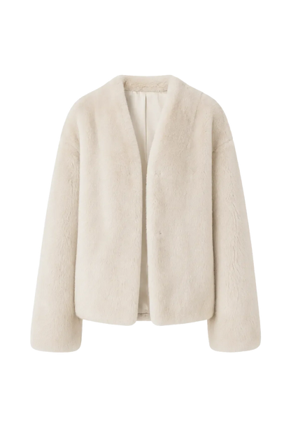 Louvre II Imported Simple Whole Mink Short Coat