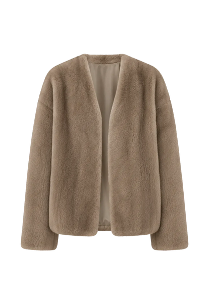 Louvre II Imported Simple Whole Mink Short Coat