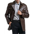 Men’s Brown Motorcycle Leather Jacket