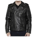 Men’s Motorcycle Fashion Leather Jacket