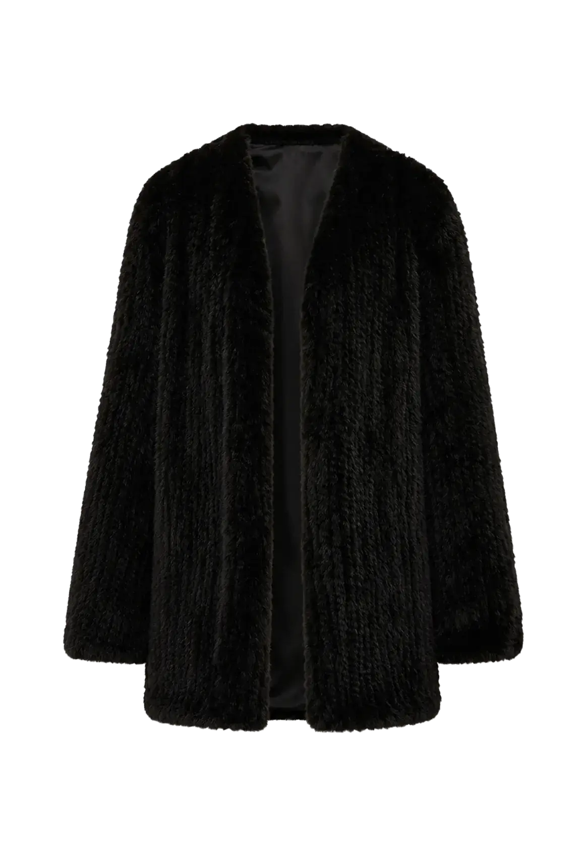 "Moon Serenade" High-luxury imported velvet mink woven fur coat mid-length mink coat (handmade)