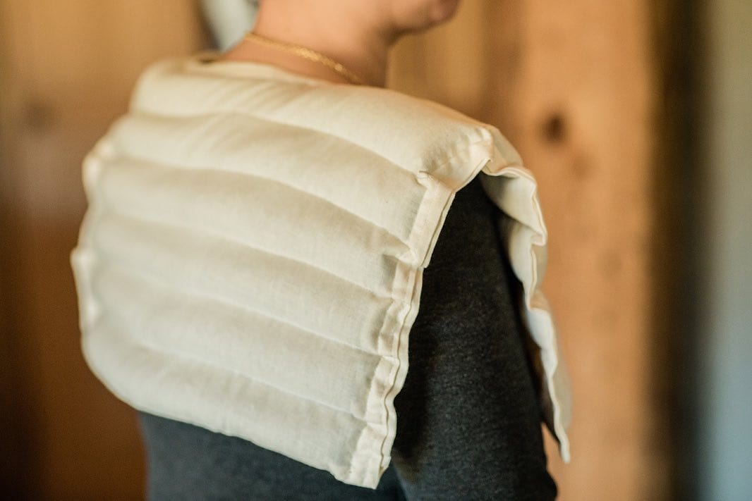 Therapeutic Deluxe Wrap | 5 lb Weighted Hot/Cold Body Wrap with Cover