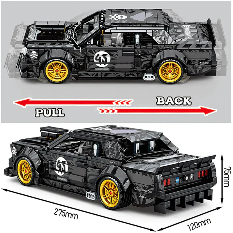 Baby 1.400bhp Drifter | 828pcs