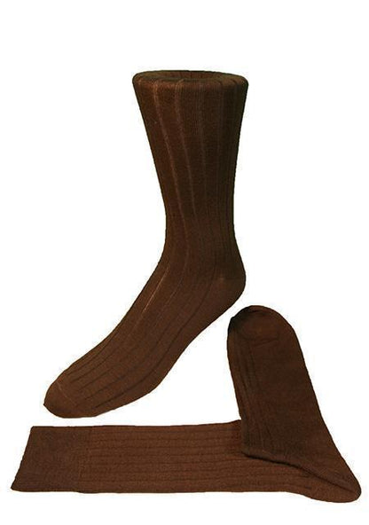 Ribbed Formal Socks-2