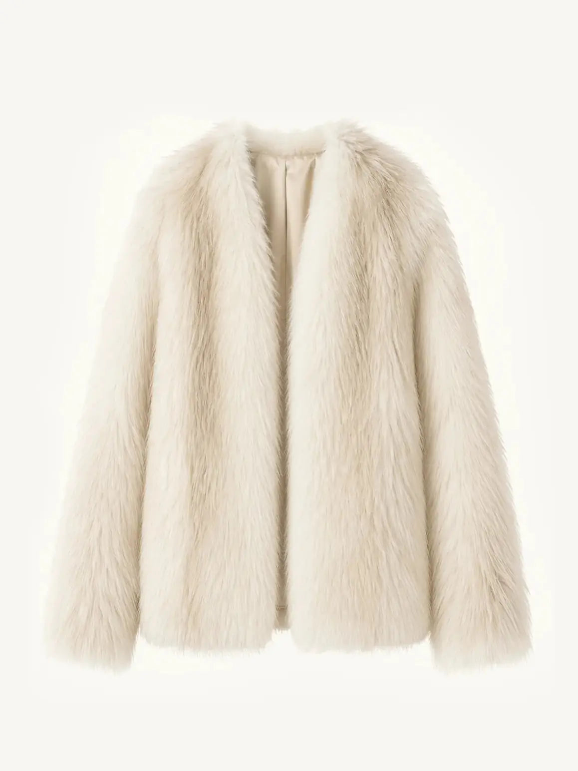 Romantic Nordic Imported colorful fox fur coat