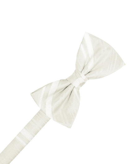 Striped Satin Kids Bow Tie-25