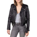 Women’s Black Motorcycle Jacket Leather