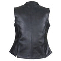Women’s Premium Leather Motorcycle Vest